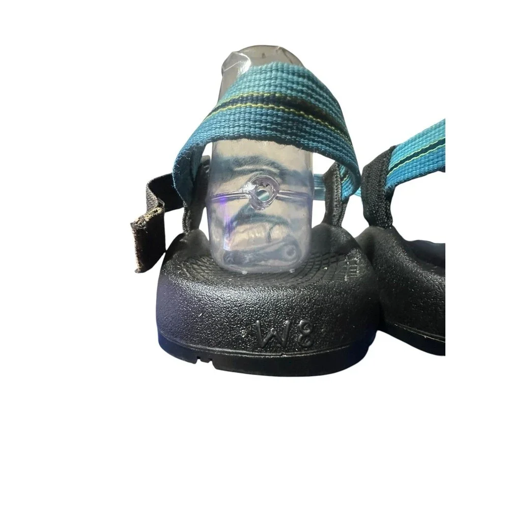 Chaco ZX/2 Classic Sandals Vibram Sole Women’s Sz W8 Blue Boho Summer Outdoor
